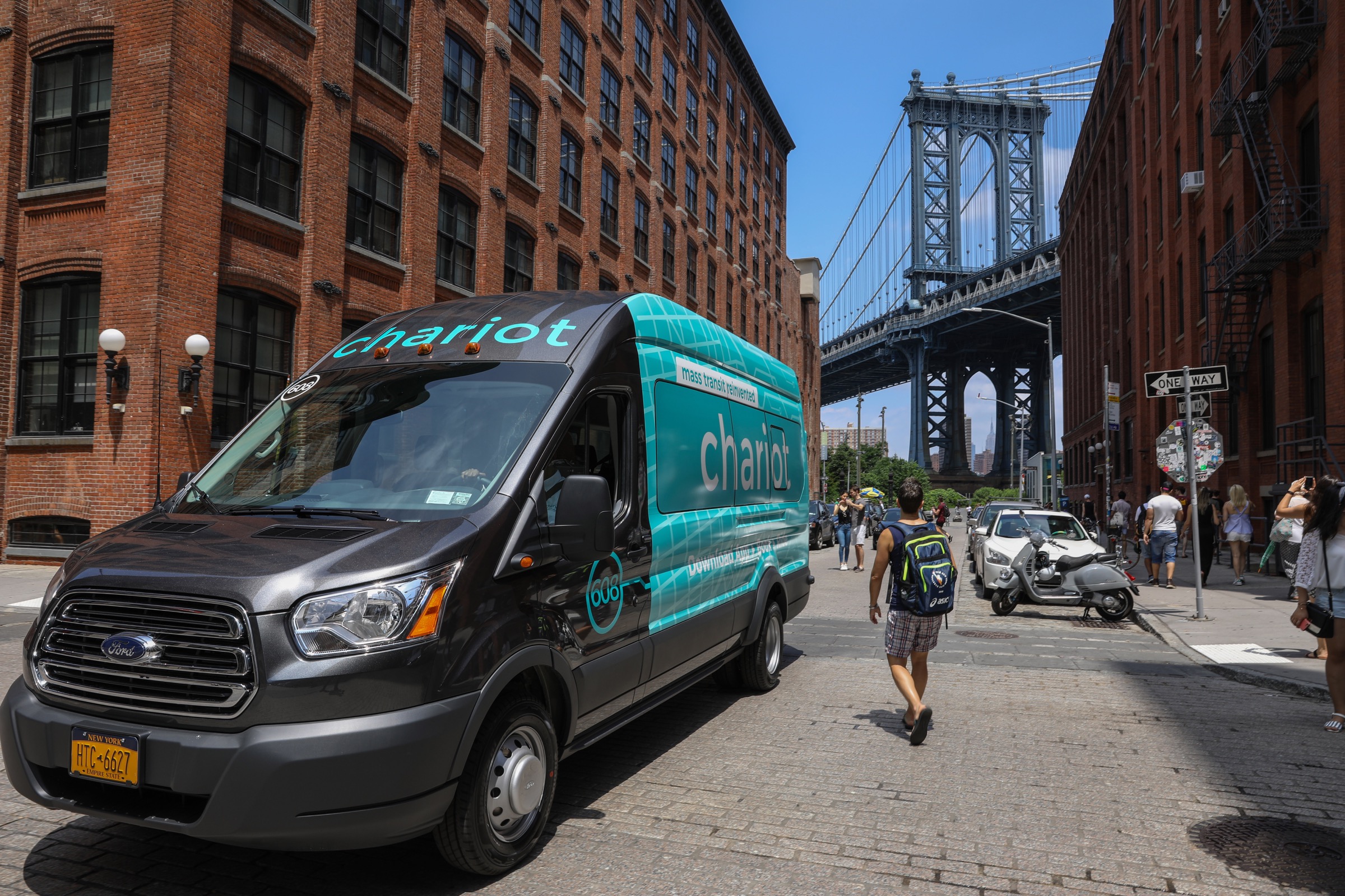 Ford’s Chariot shuttles are expanding to New York City