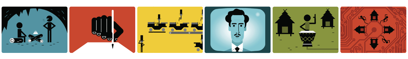 Google doodle honors media visionary Marshall McLuhan     – CNET