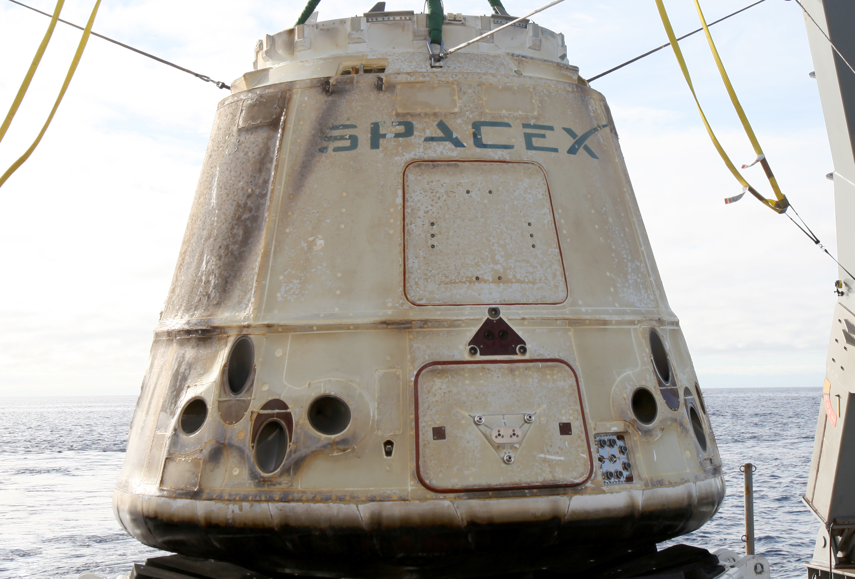 SpaceX’s Dragon capsule successfully returns from 12th ISS resupply mission