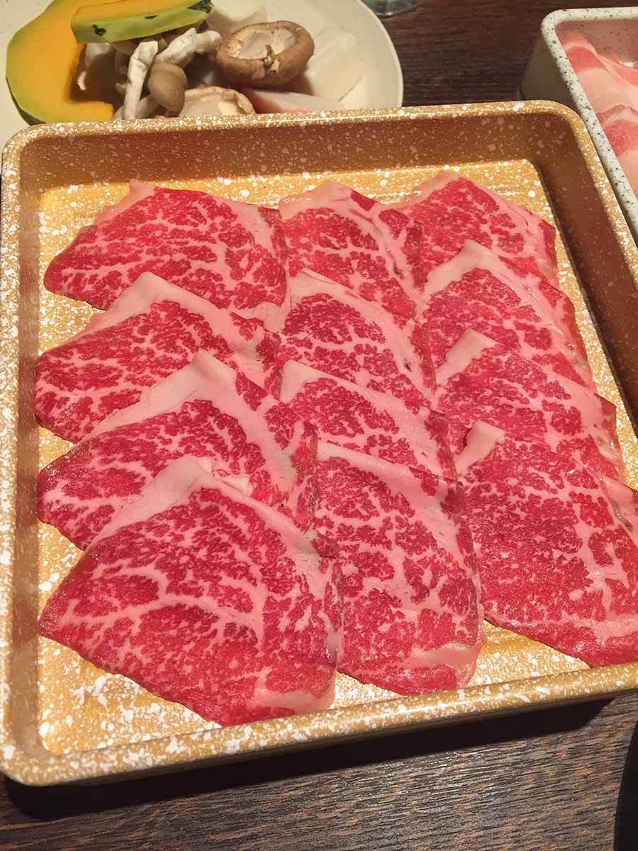 Best thing I ate this week: Wagyu beef shabu-shabu buffet