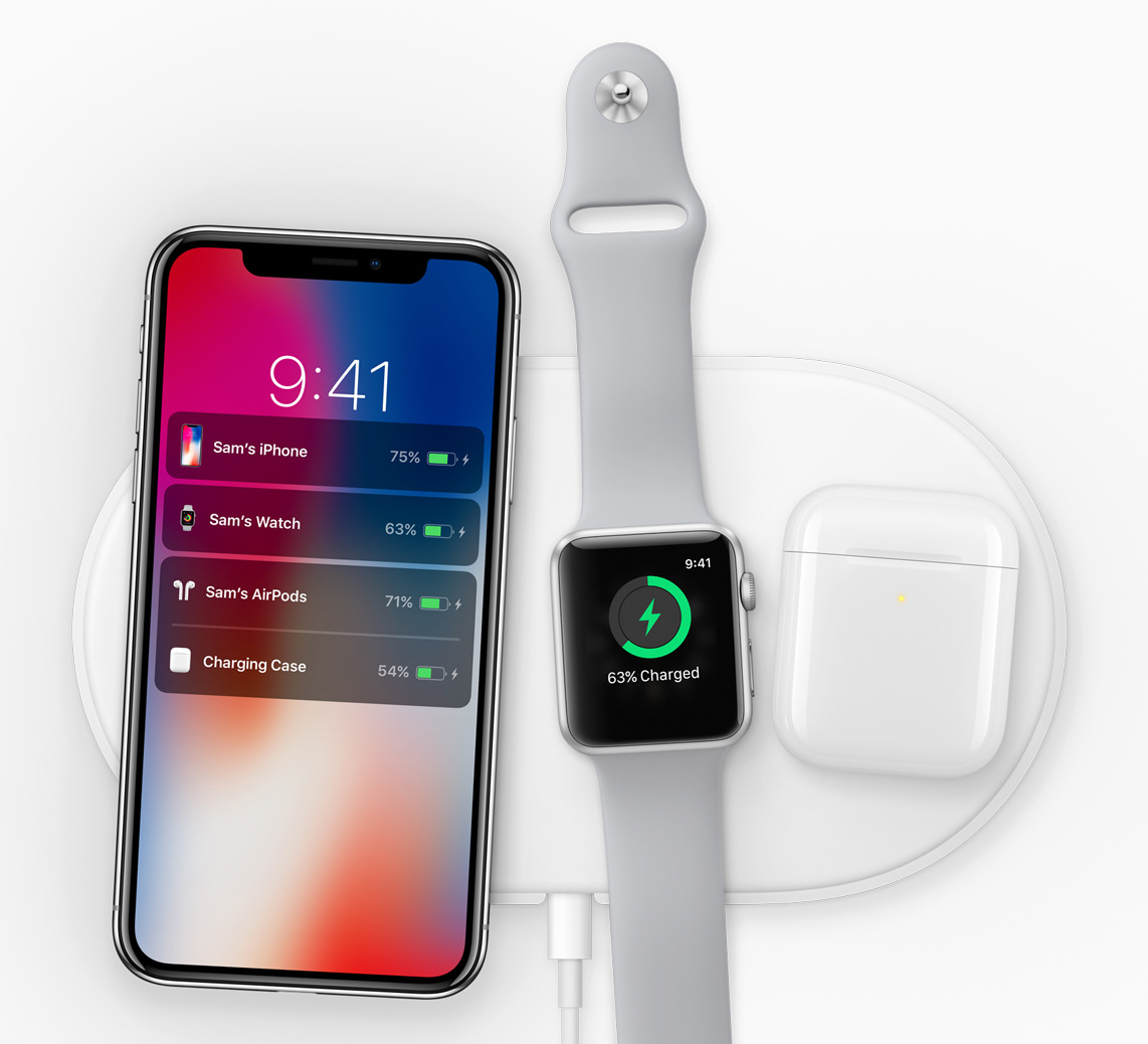 Apple reveals AirPower wireless charging pad coming in 2018