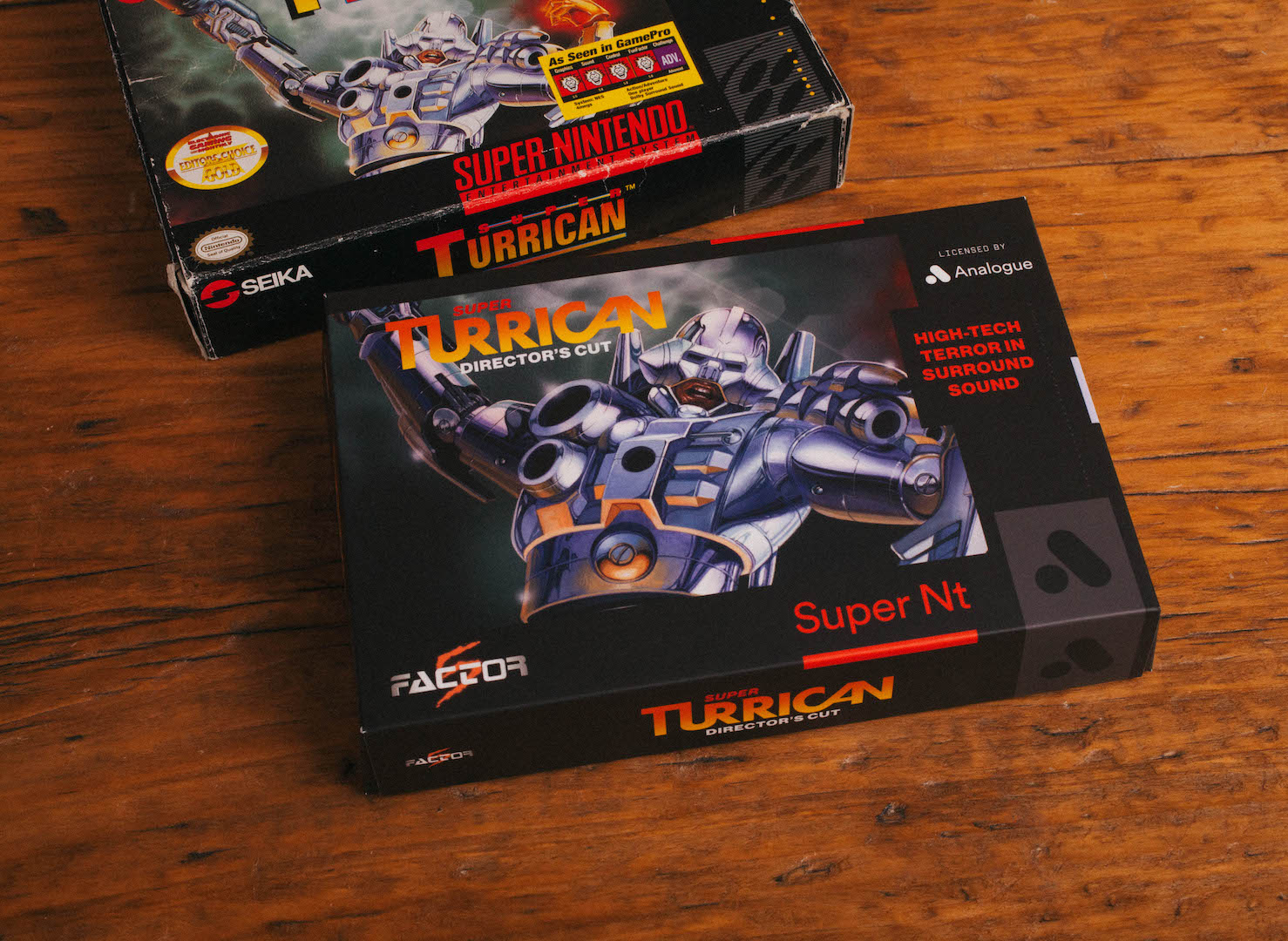 Analogue’s Super Nt comes with two SNES games, including a ‘Director’s Cut’