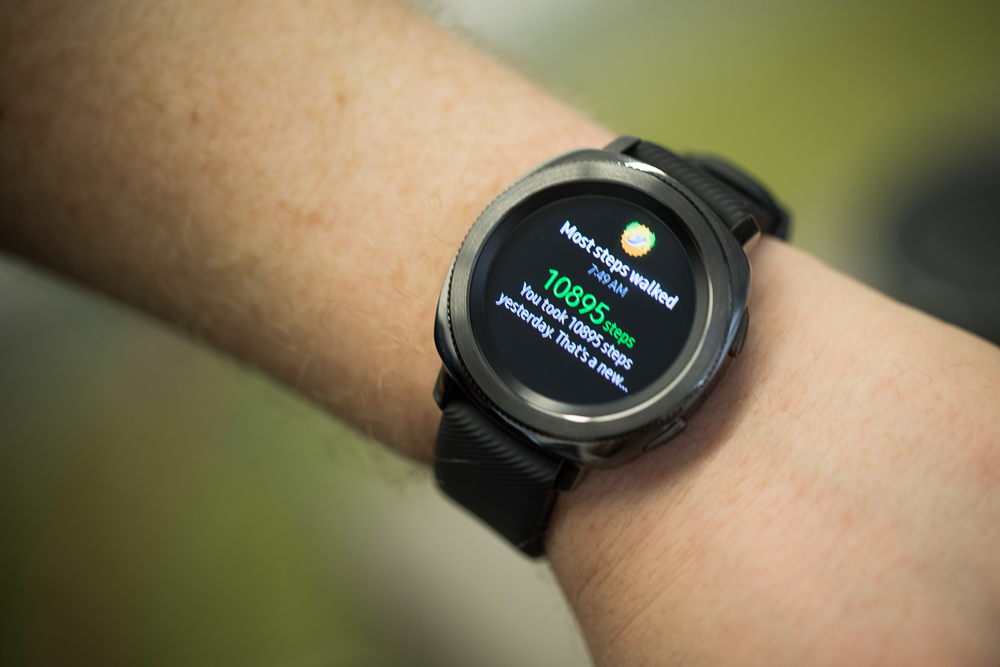 Smaller is better with Samsung’s Gear Sport smartwatch