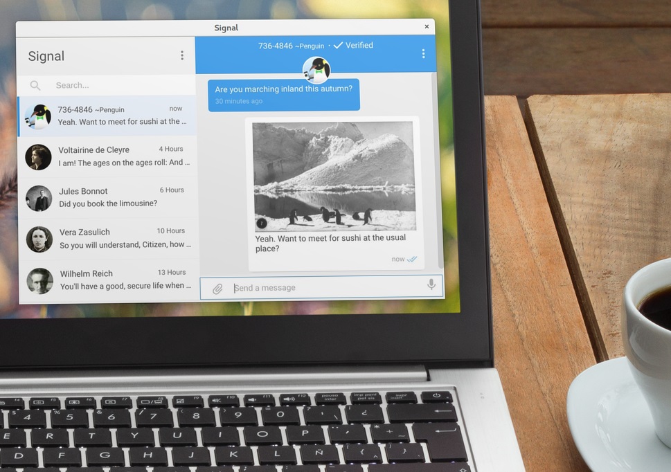 Signal escapes the confines of the browser with a standalone desktop app