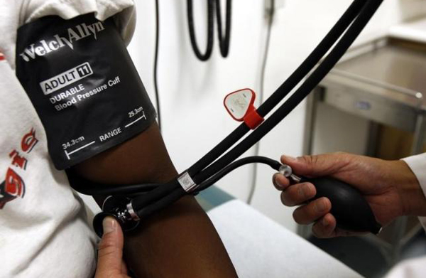 High blood pressure is redefined as 130 in US, not 140