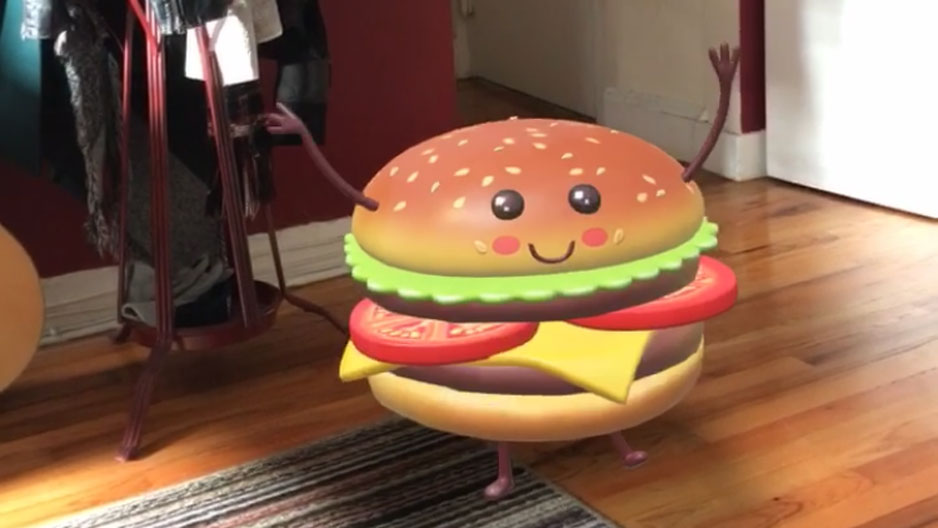 Snap joins the great burger debate with launch of dancing burger AR lens