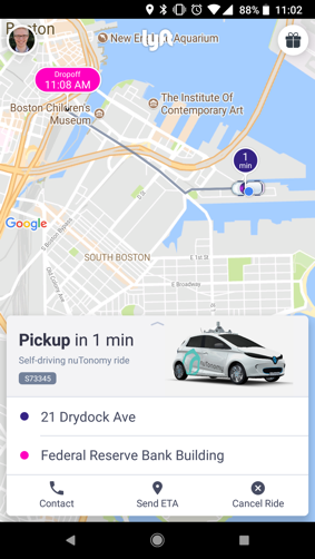 Lyft’s self-driving pilot with nuTonomy begins rolling out in Boston