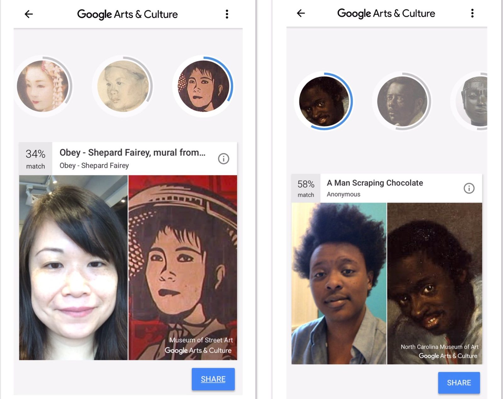 Why inclusion in the Google Arts & Culture selfie feature matters