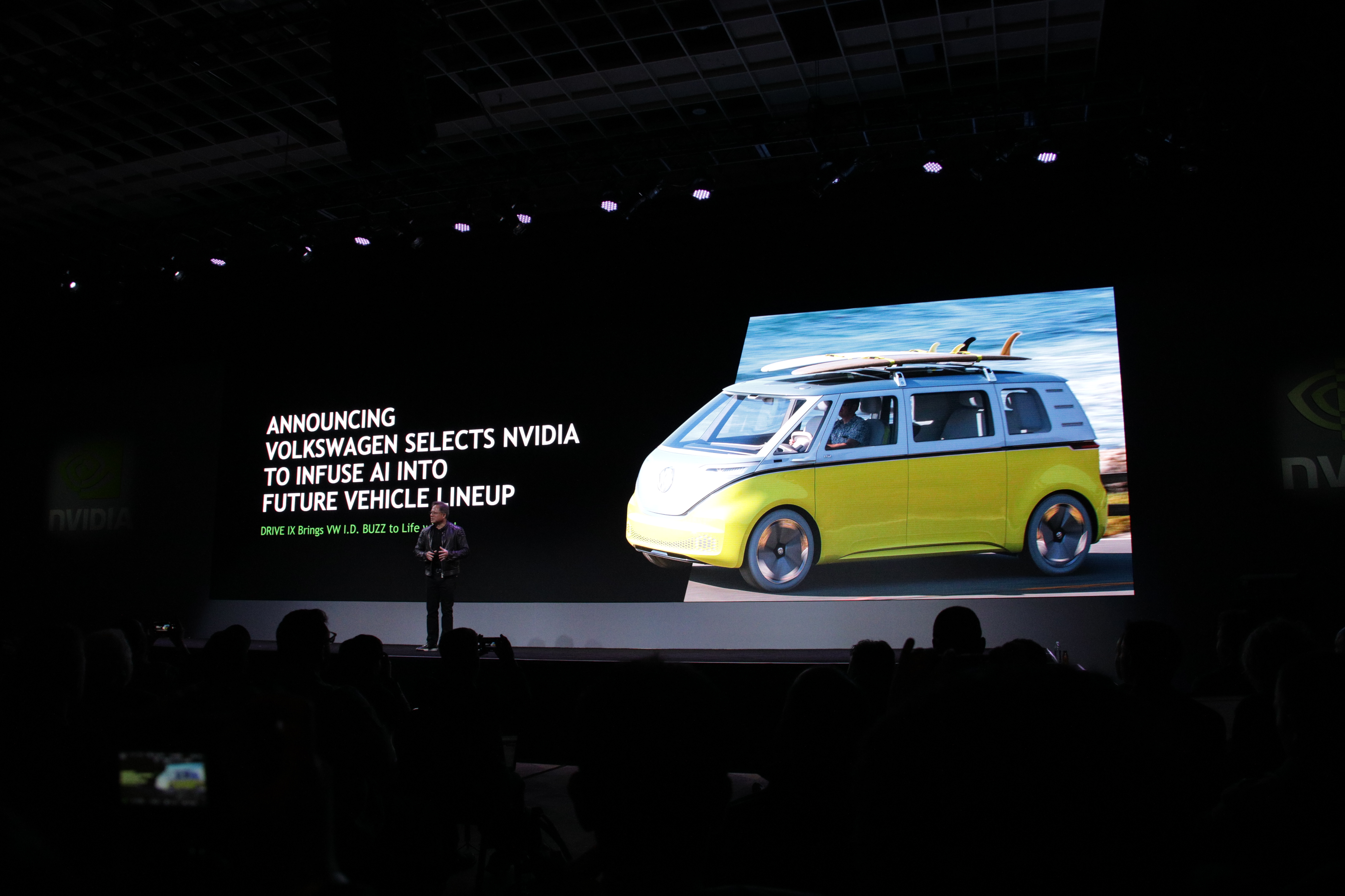 VW taps Nvidia to build AI into its new electric microbus and beyond