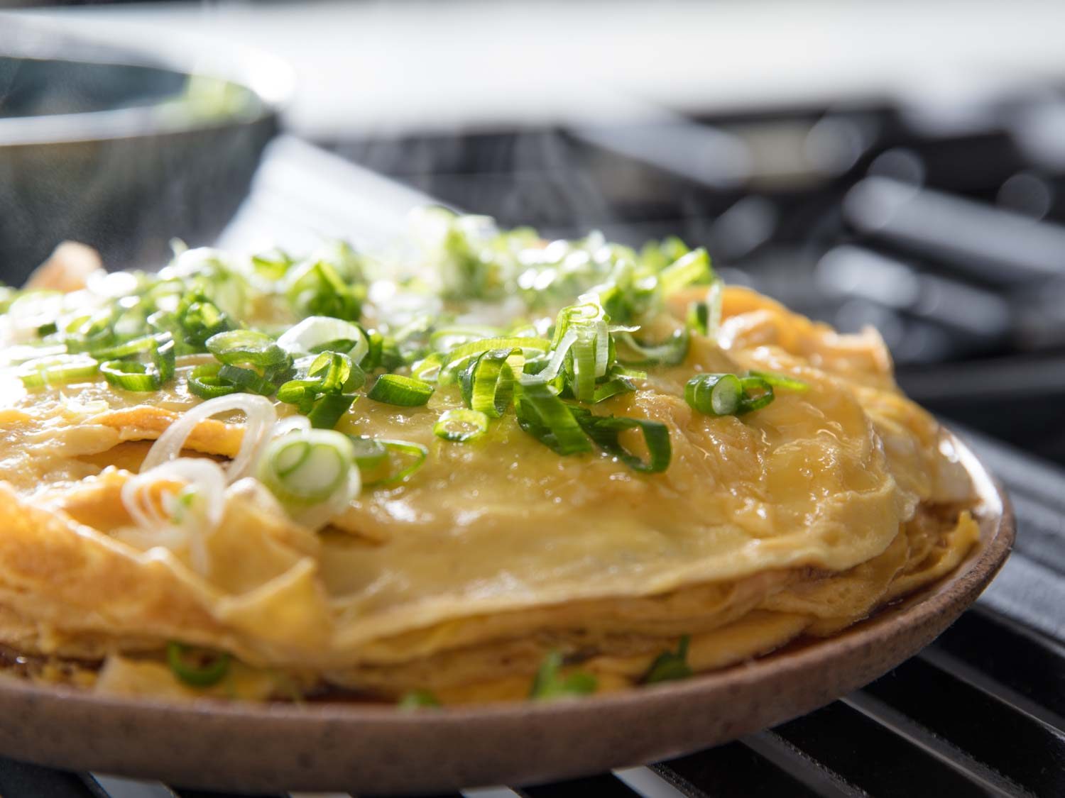 Chinese-Style Layered Omelette